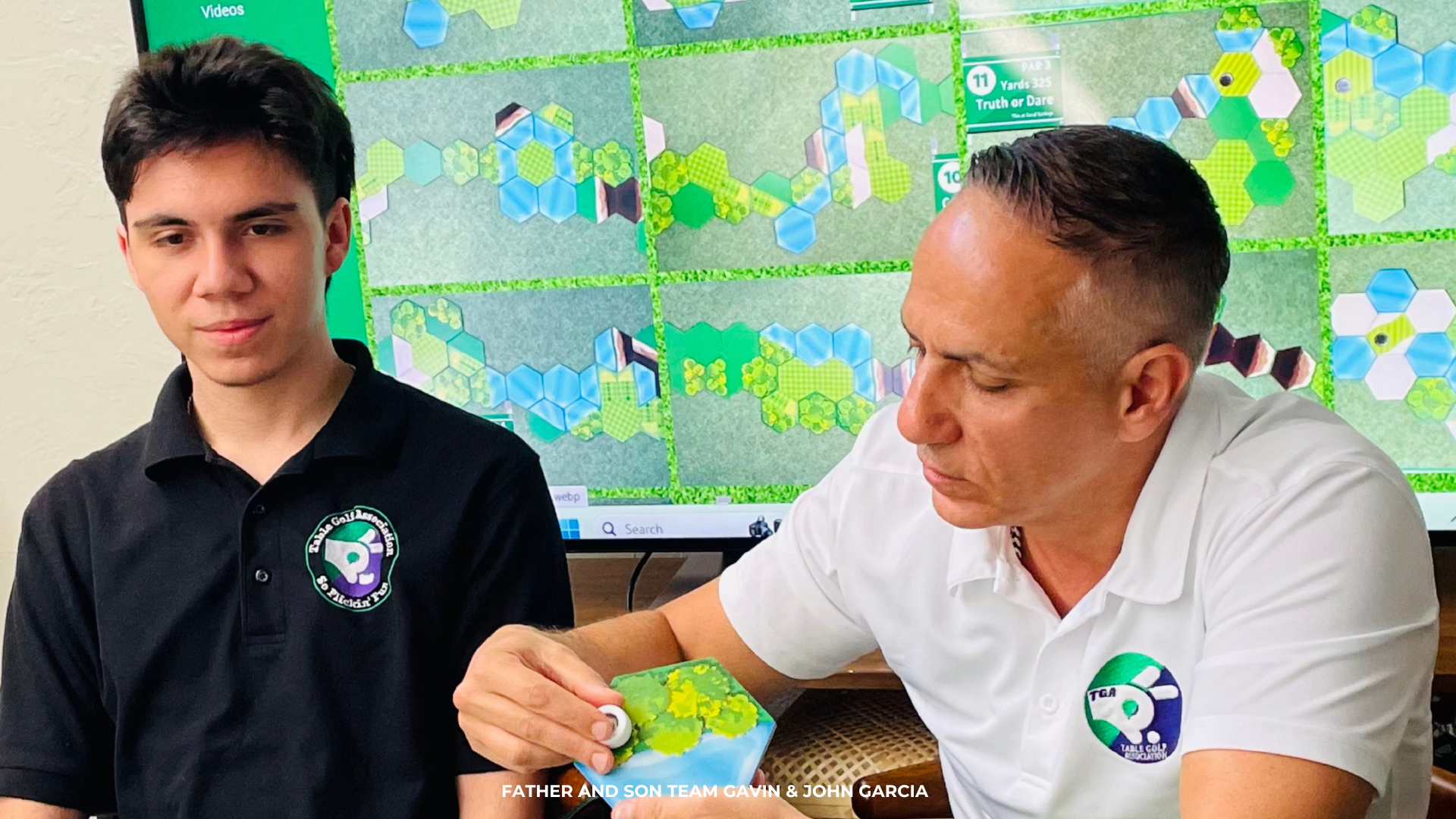 John and Gavin Garcia — Meeple Mania Games designers